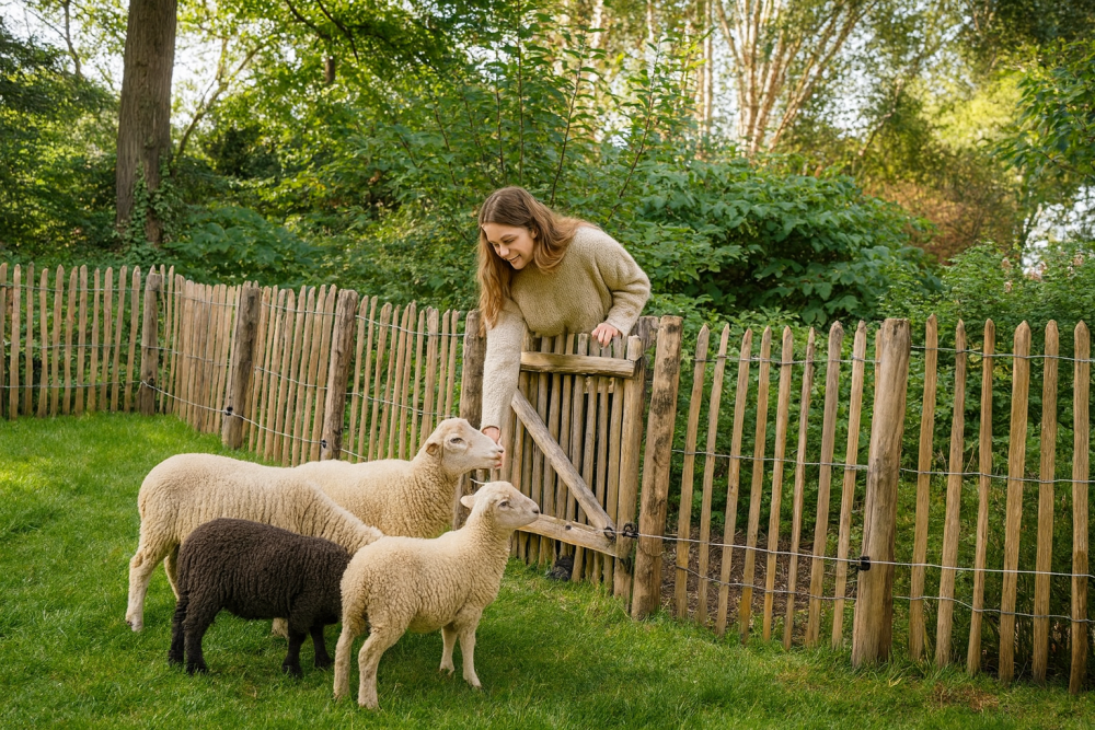 Kastanjehouten Hekwerk