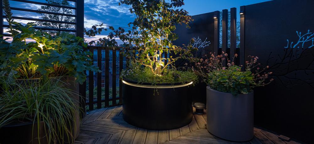 Opzetrand voor verlichting