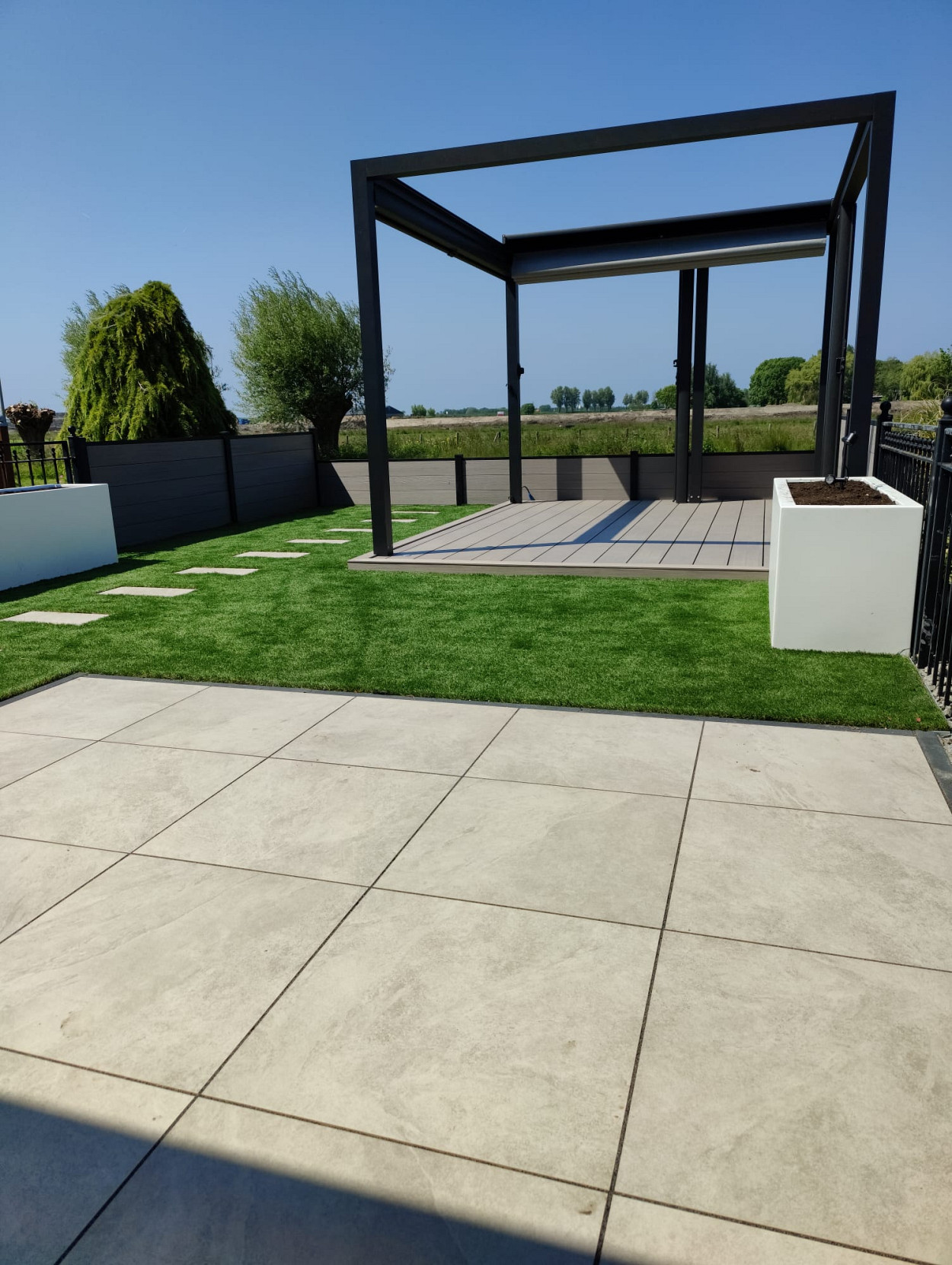 Actietegel Keramiek op Beton 60x60x4 cm Slate Design Greige (beperkt leverbaar)