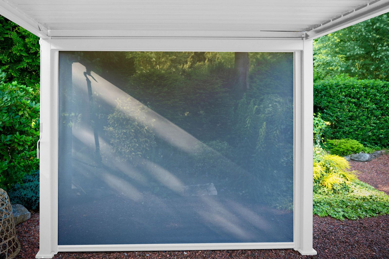 Shuttershade Pull Down Screen - 300cm White RAL 9016