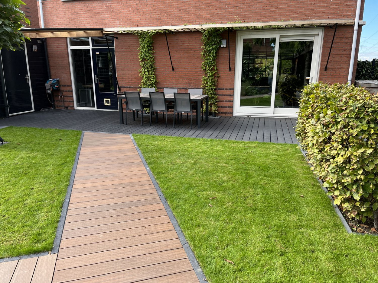 Infinity Gardendeck Vlonderplank 2,2x13,5x400 cm Brown Wash