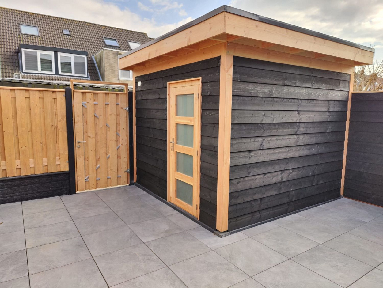 JWOODS Douglas Geschaafde Paal 11x11x250 cm, naturel