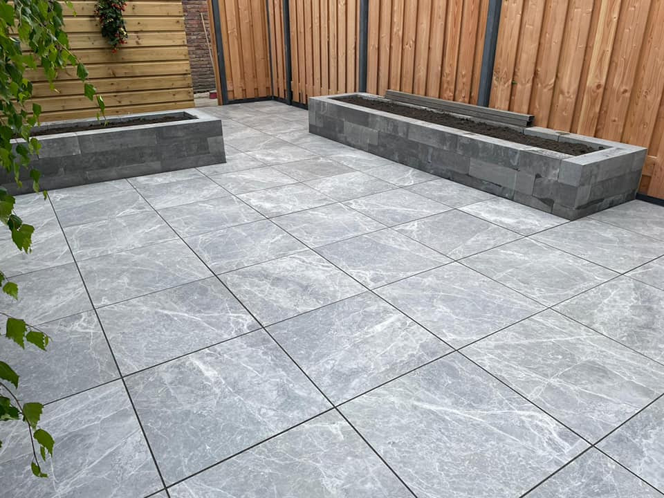 GeoCeramica 60x60x4 cm Marble Amazing Grey