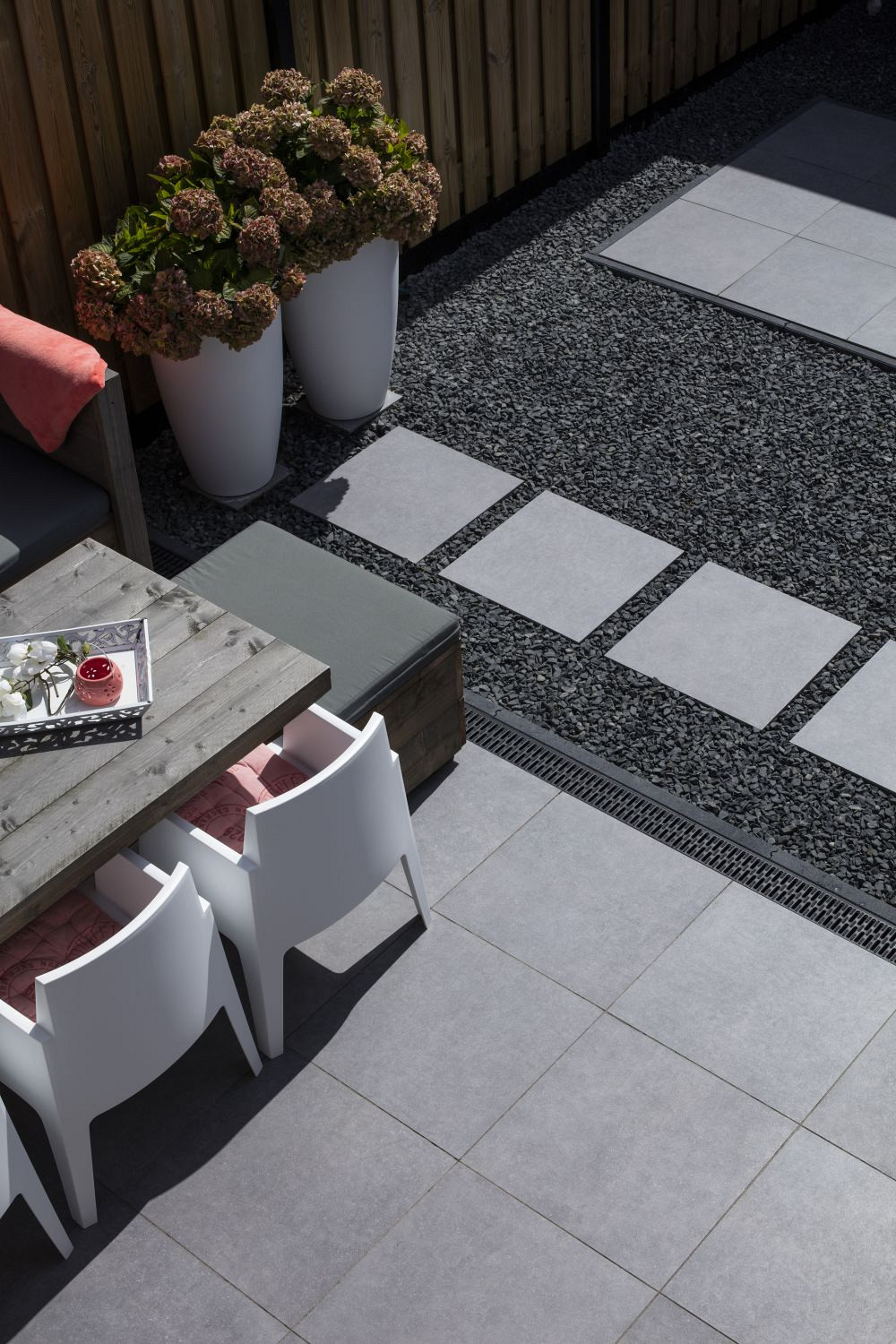 GeoCeramica 60x60x4 cm Impasto Grigio