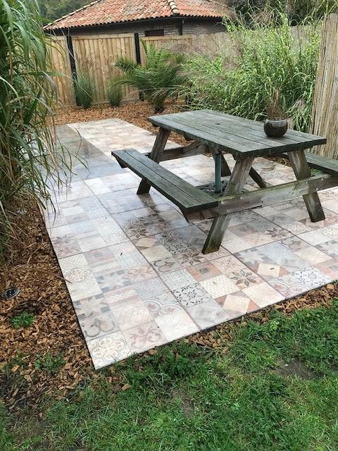 Restpartij Zwanenburg: ca. 11,5m2 Marlux Designtegel 60x60x3 cm Mosaic Arabica