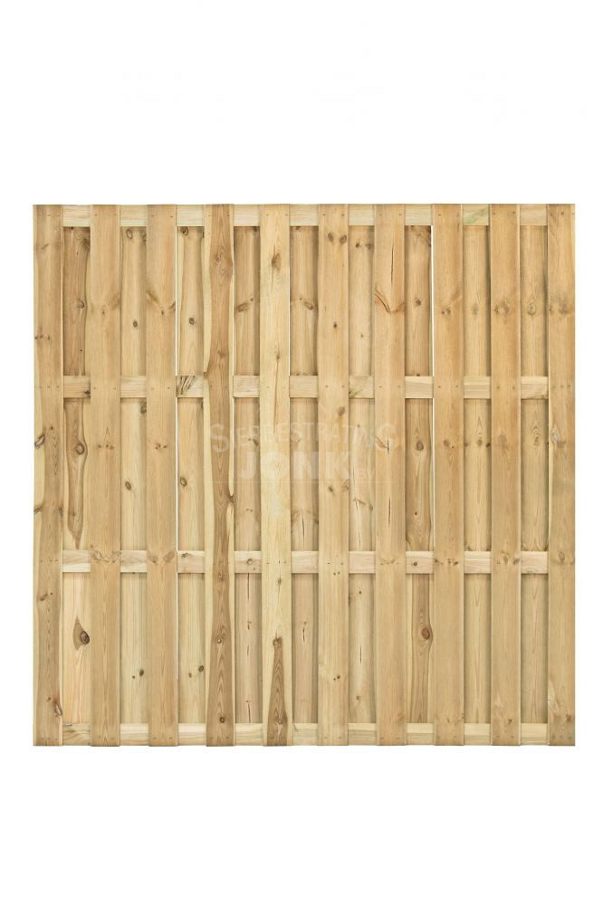 Tuinscherm Ermelo fijnbezaagd geïmpregneerd grenen 23-planks, 180x180 cm