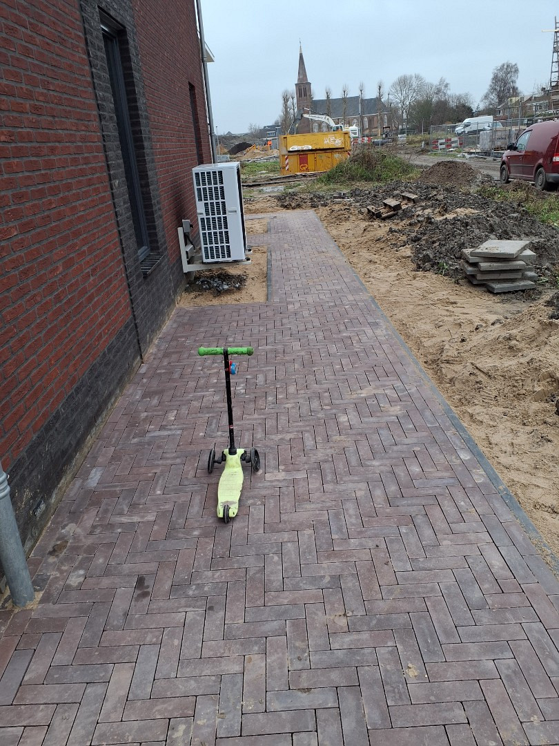 Restpartij Edam: 29,64 m2 Natura Stone Strak 7x21x6 cm London Antra/Brown