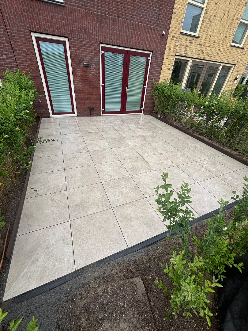 Actietegel Keramiek op Beton 60x60x4 cm Slate Design Greige (beperkt leverbaar)