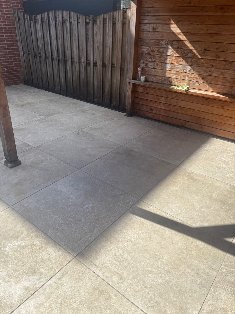 Actietegel Keramiek op Beton 90x90x4 cm Marble Design Gold