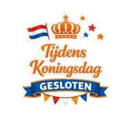 koningsdag gesloten