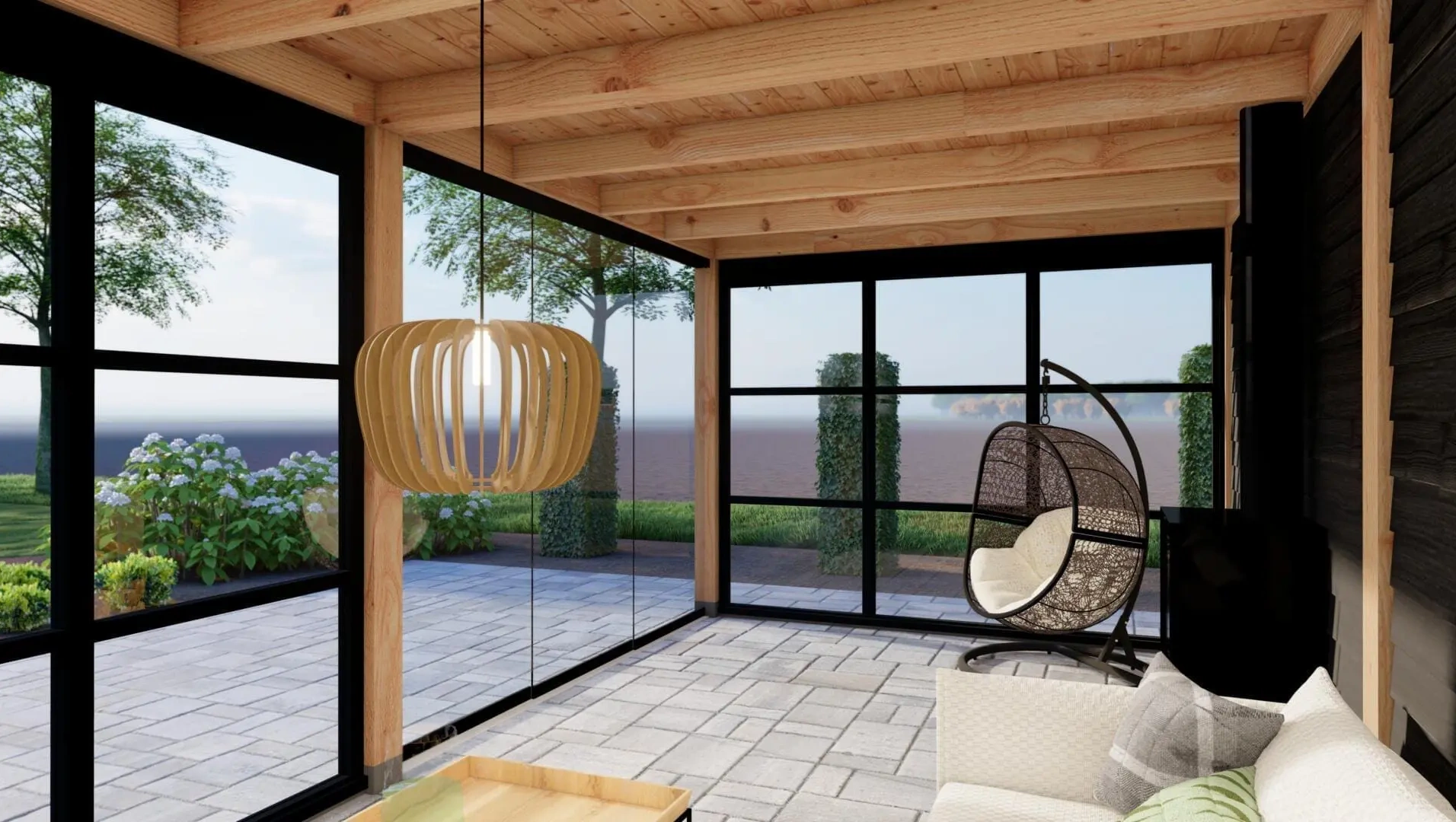 3656 buitenverblijf valencia 6395x3270 mm onbehandeld  binnenkant 1