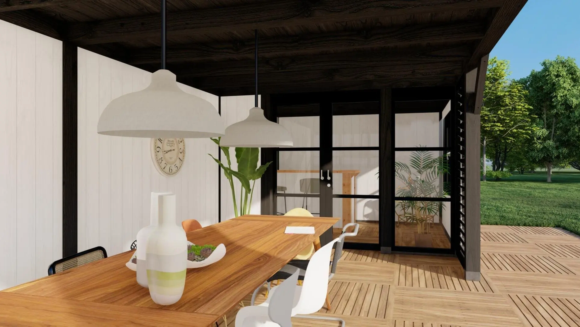 3659 platdak valencia dakmaat 9520x3770 mm staandermaat 9520x3770 mm ebben zwart  binnenzijde 2