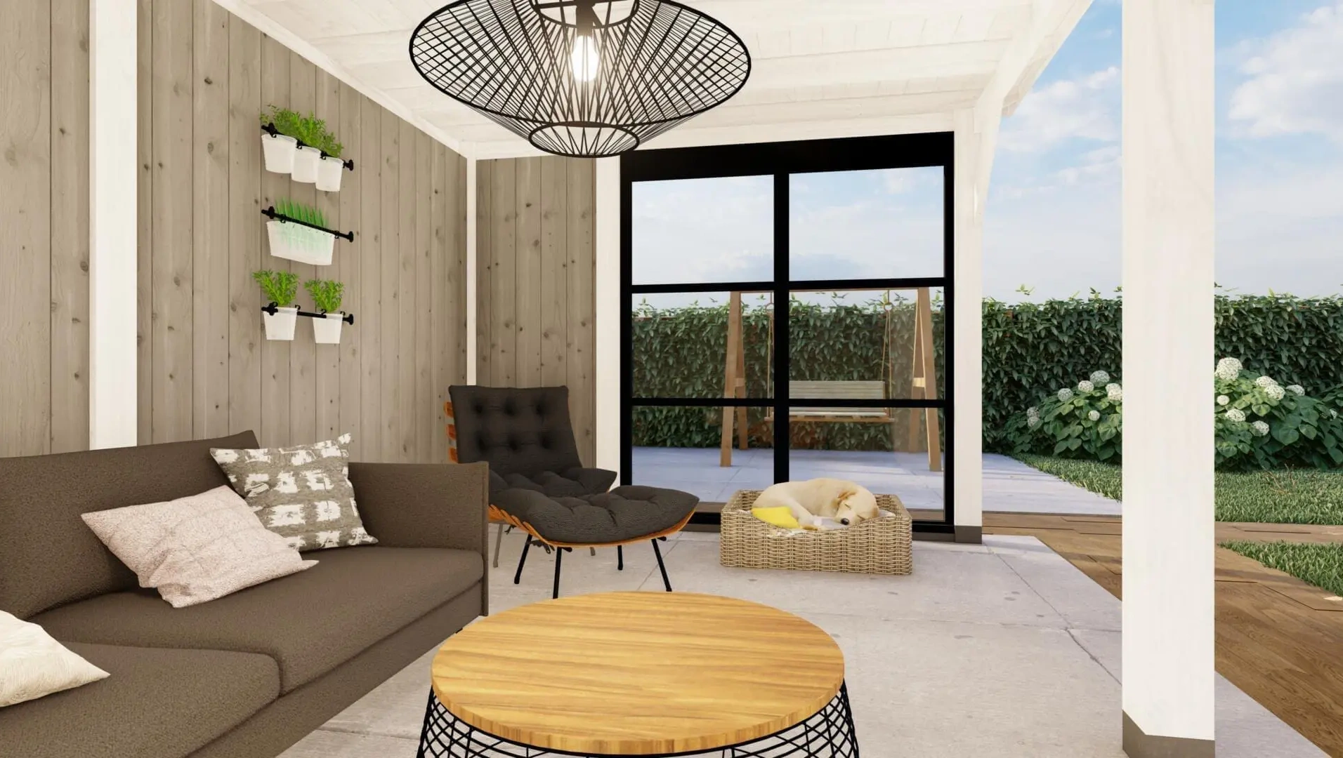 3680 buitenverblijf parijs l 2980x4960 mm wit grijs binnenkant 1