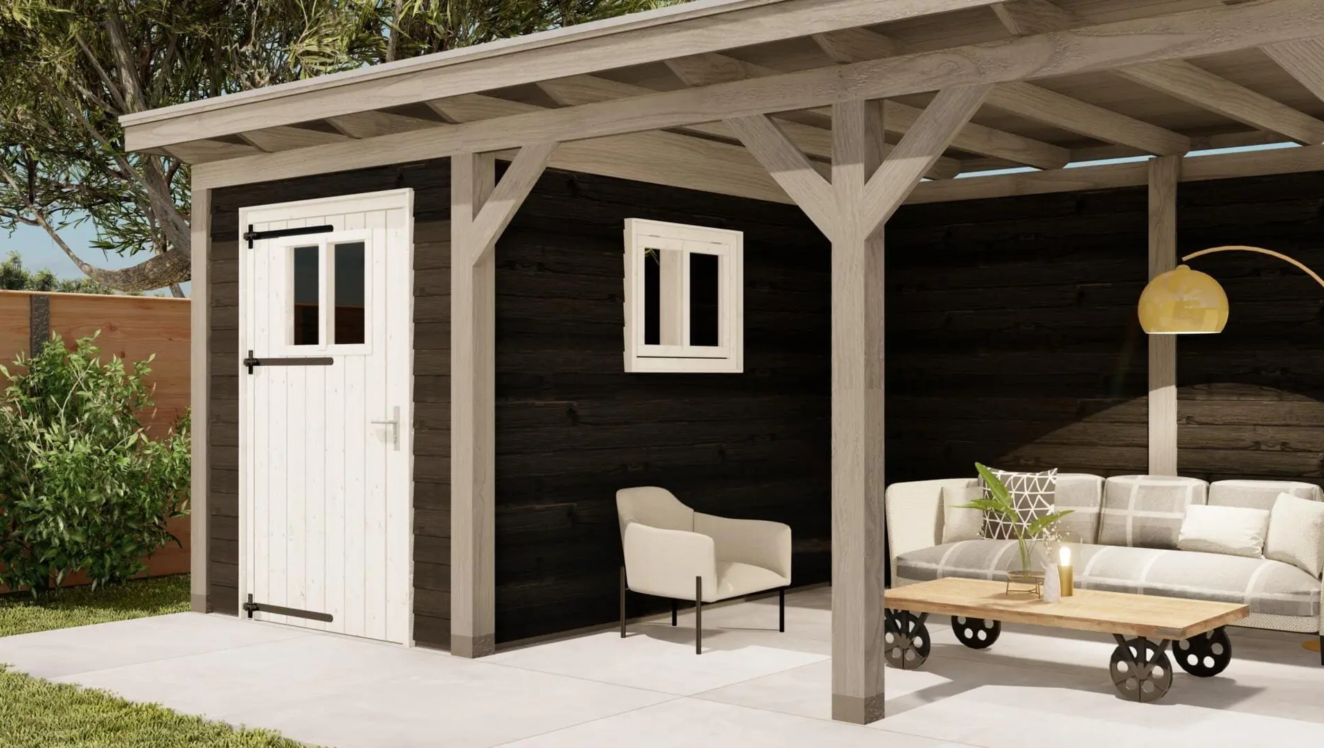 3681 buitenverblijf parijs l 5940x2980 mm grijs zwart close up 2