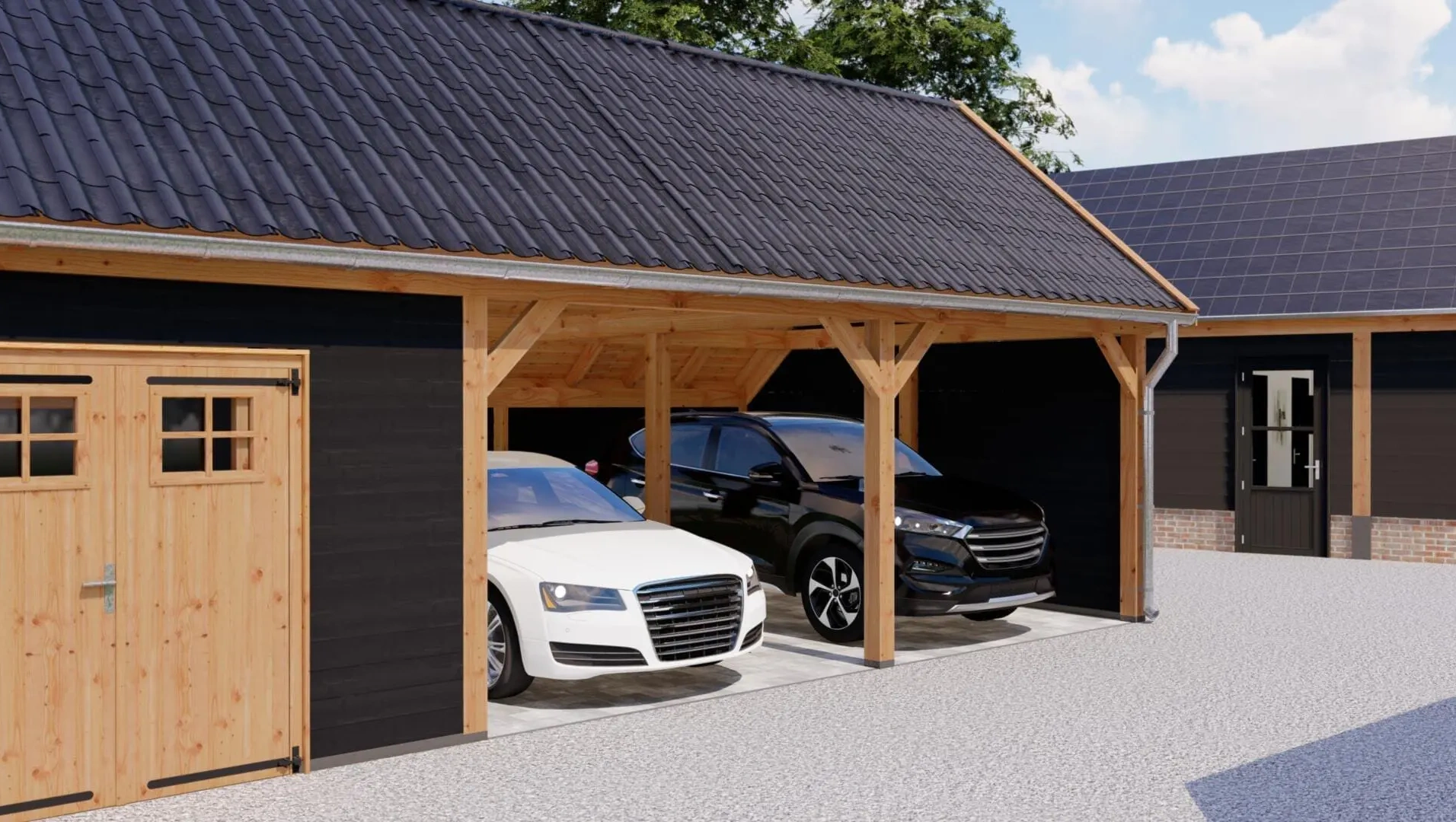 3743 kapschuur stockholm 10476x5700 mm onbehandeld zwart close up