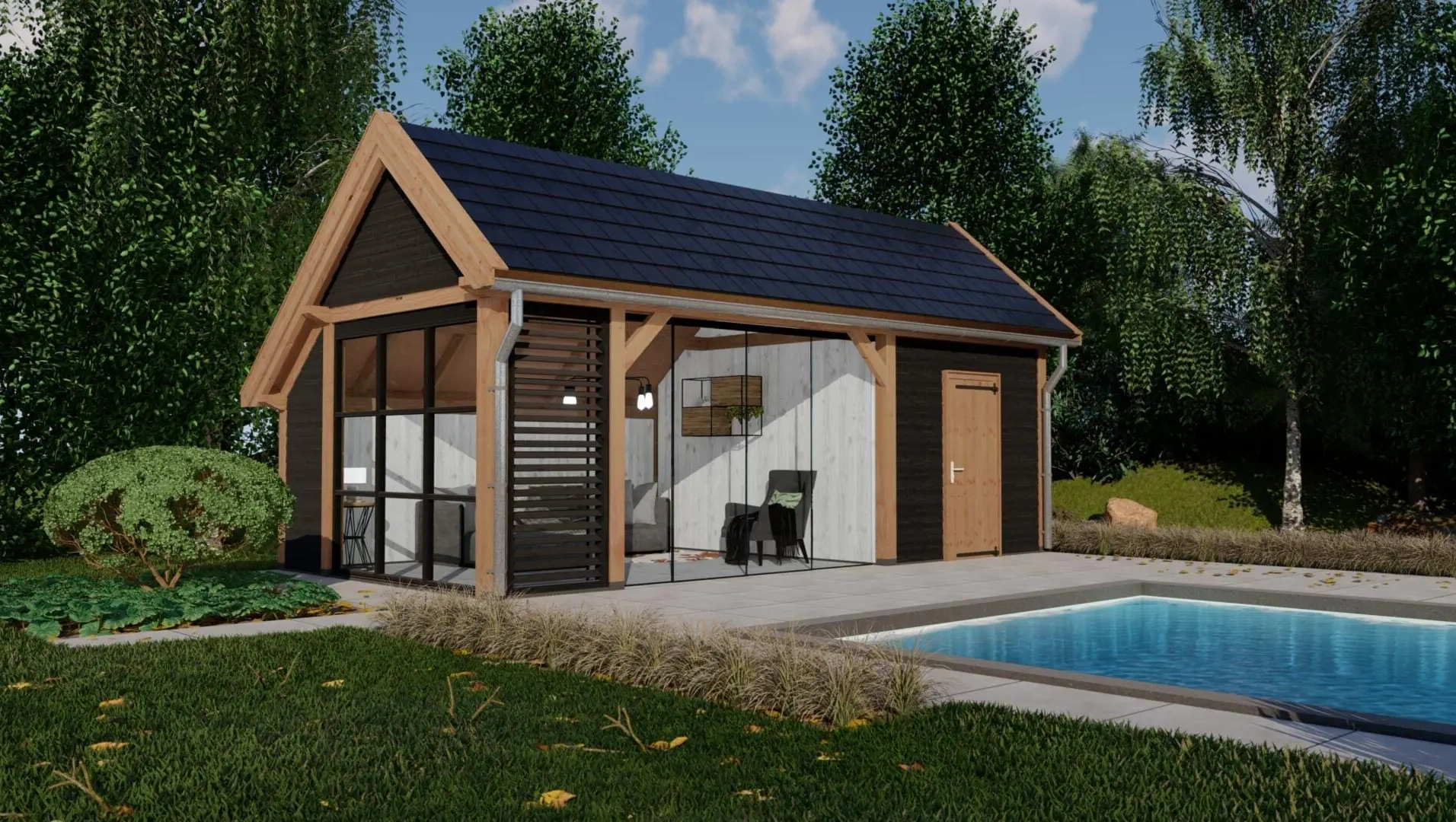 3729 kapschuur stockholm 7902x4526 mm onbehandeld zwart linkerzijde