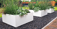 Vierkante Plantenbakken