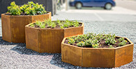 Drie-, Zes-, Acht- en Zestienhoekige Plantenbakken