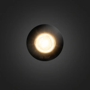 FLUX 22 grondspot (met ring Ø28 mm) Black