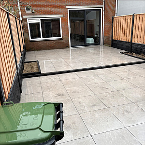 Respartij Almere: Ca. 12,24 m2 Ceraluxe 60x60x3 cm Pizarra Clay