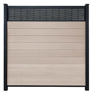 NeoFence met Trellis 180x180 cm Beachwood