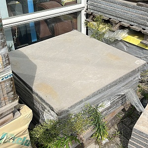 Restpartij Almere ca.7.29m2 Geoceramica 90x90x4 cm Slate Design Greige