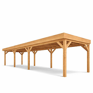 JWOODS Buitenverblijf 1000x300 cm, Geschaafd