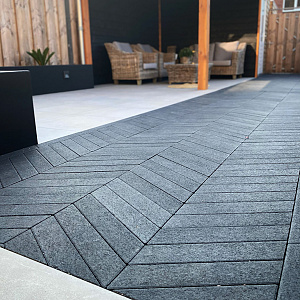 Romano Punto 40x8x8 cm Nero