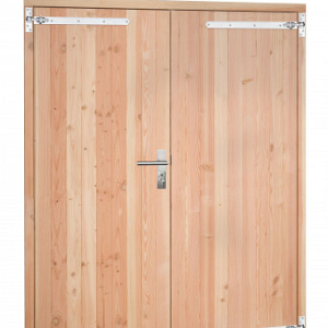 Douglas Dubbele dichte deur incl. beslag 168x201 cm, onbehandeld