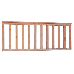 Douglas hekwerk geschaafd onbehandeld 178,5x73 cm