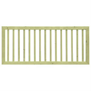 Douglas hekwerk geschaafd groen geïmpregneerd 228,5x73 cm