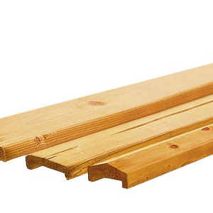 Grenen Lange Geïmpregneerde afddekkap 3,5x8,5x235 cm