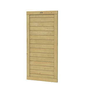 Tuinscherm Basic 90 Excellent geschaafd vurenhout 180x90 cm horizontaal