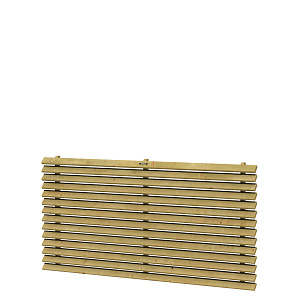 Jaloeziescherm 180 Premium geschaafd vurenhout 90x180 cm