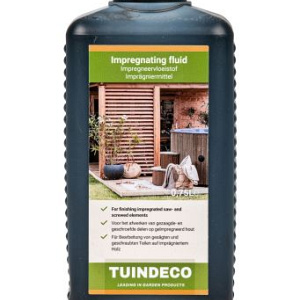 Impregneervloeistof zwart 0,75 liter