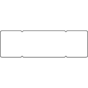 Hardhouten geschaafde ligger 4,4x14,5x400 cm