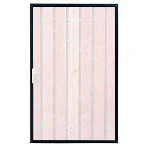 Luxe stalen kader t.b.v. tuindeur 120, 130 en 140 cm.