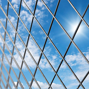 Gaaselement 53x173 cm maaswijdte 7,5x7,5 cm