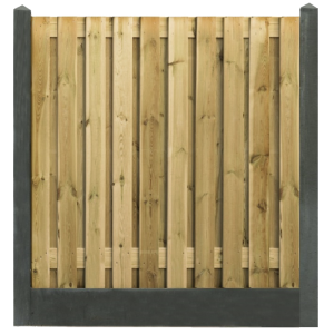 Hout Beton Schutting Antraciet