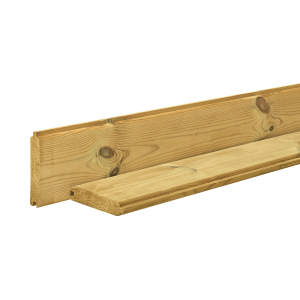 Grenen Geschaafde Blokhutprofielen