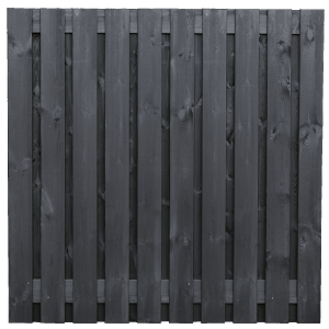 Zwarte Grenen Tuinschermen