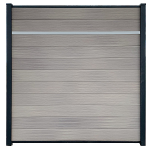 NeoFence incl. 1 decolijst Alu 180x183 cm Oak