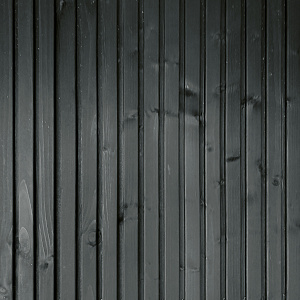 JWOODS Wand 182 tot 195 cm - Verticaal Triple rabat zwart enkelzijdig