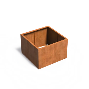 Plantenbak Carrez zonder bodem cortenstaal 120x120x80 cm