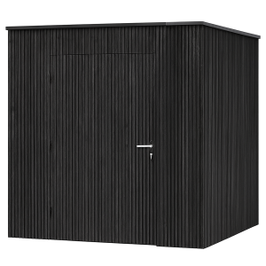 Berging Vuren Triple Profiel Zwart Verticaal