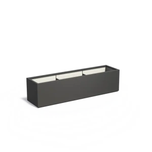 Plantenbak Carrez met bodem polyester 200x50x50 cm