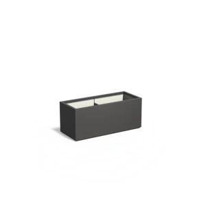 Plantenbak Carrez met bodem polyester 120x50x50 cm