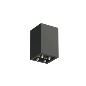 Plantenbak Carrez met wielen polyester 50x50x80 cm