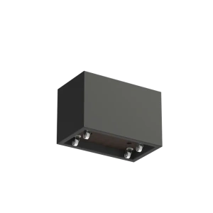 Plantenbak Carrez met wielen polyester 90x50x60 cm