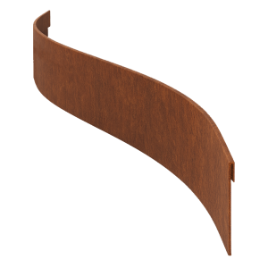 Kantopsluiting Cortenstaal